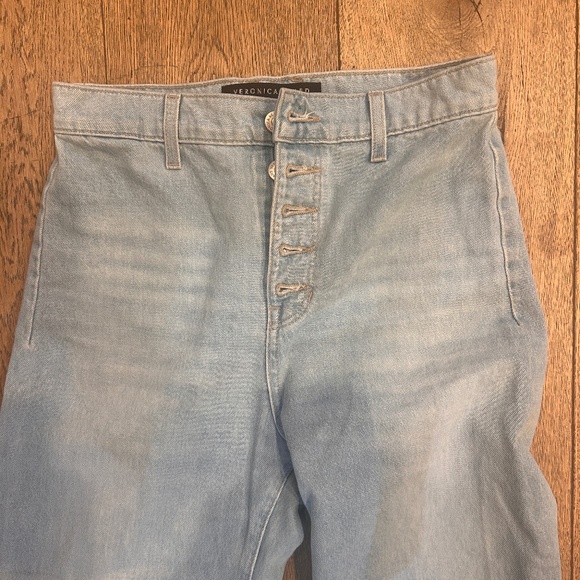 Veronica Beard Grant Wide Leg Jean Size 27 - Picture 4 of 7